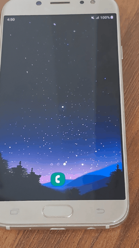 방법 1: 홈 화면 빈 공간 길게 누르기