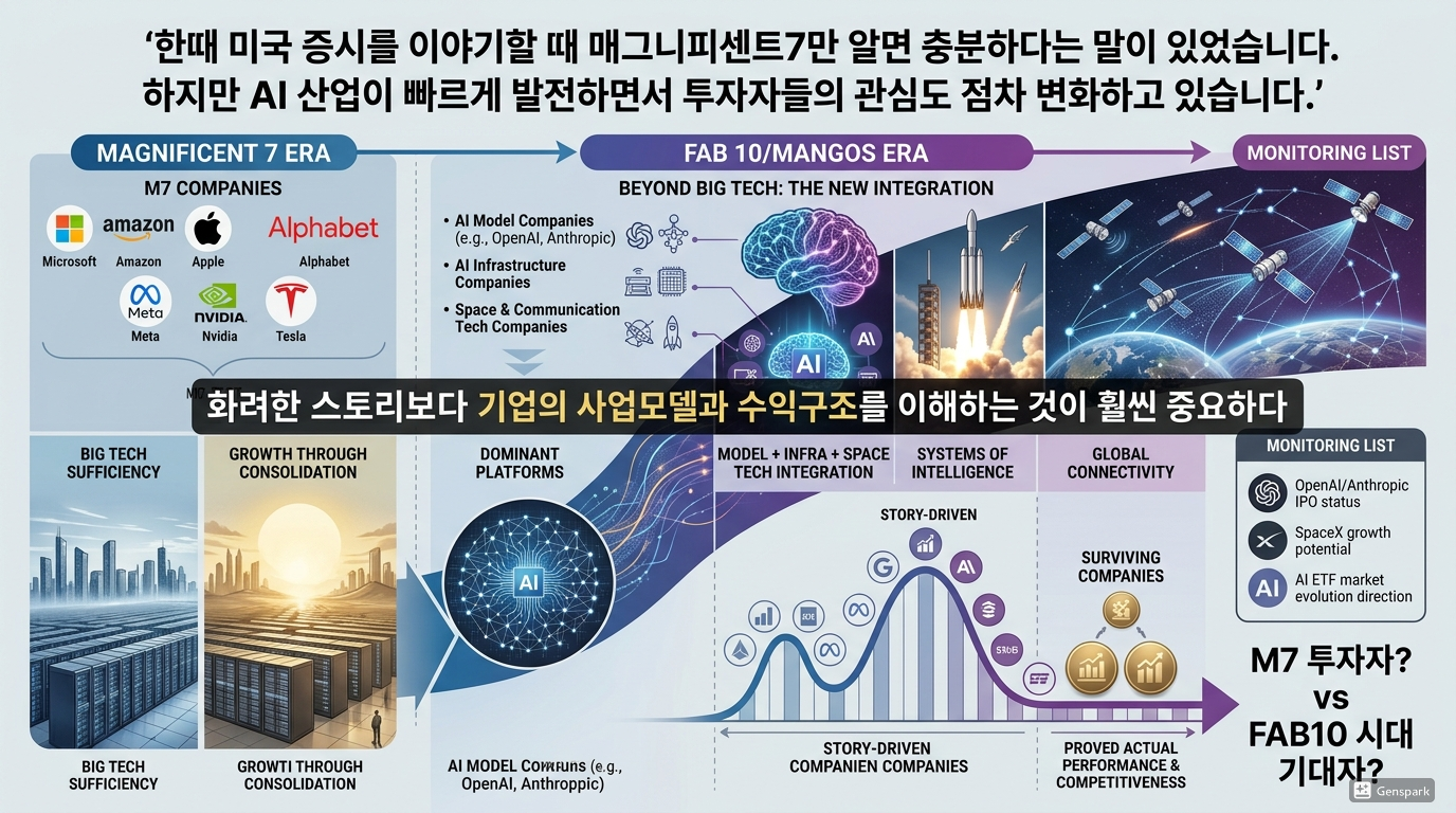 M7에서 FAB10/MANGOS 시대로의 진화