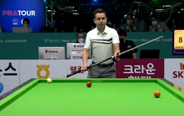 하나카드 PBA 챔피언십 이변 - 황지원 안드레스 카리온 정광필이 김종완 신정주 강민구꺽어