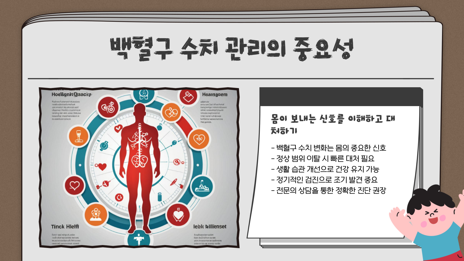 백혈구수치가높으면