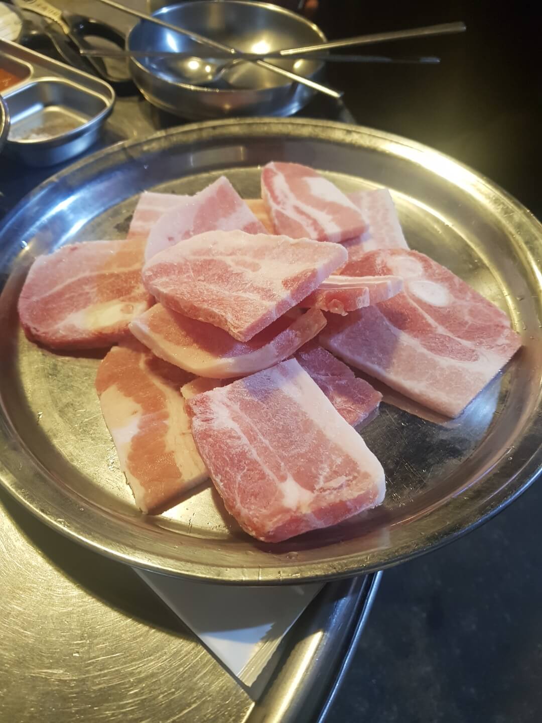 강동구 냉동 삼겹살 맛집 꽁꽁 삼겹살 리뷰 냉동 삼겹살 맛집