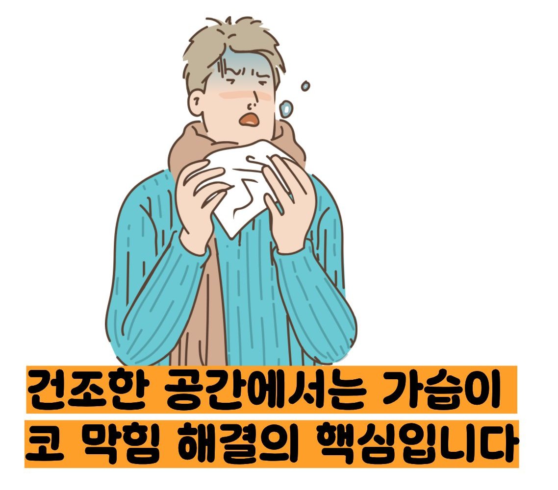 코 막힘 한번에 해결 방법