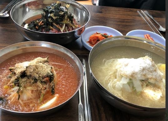 신다리 동치미국수