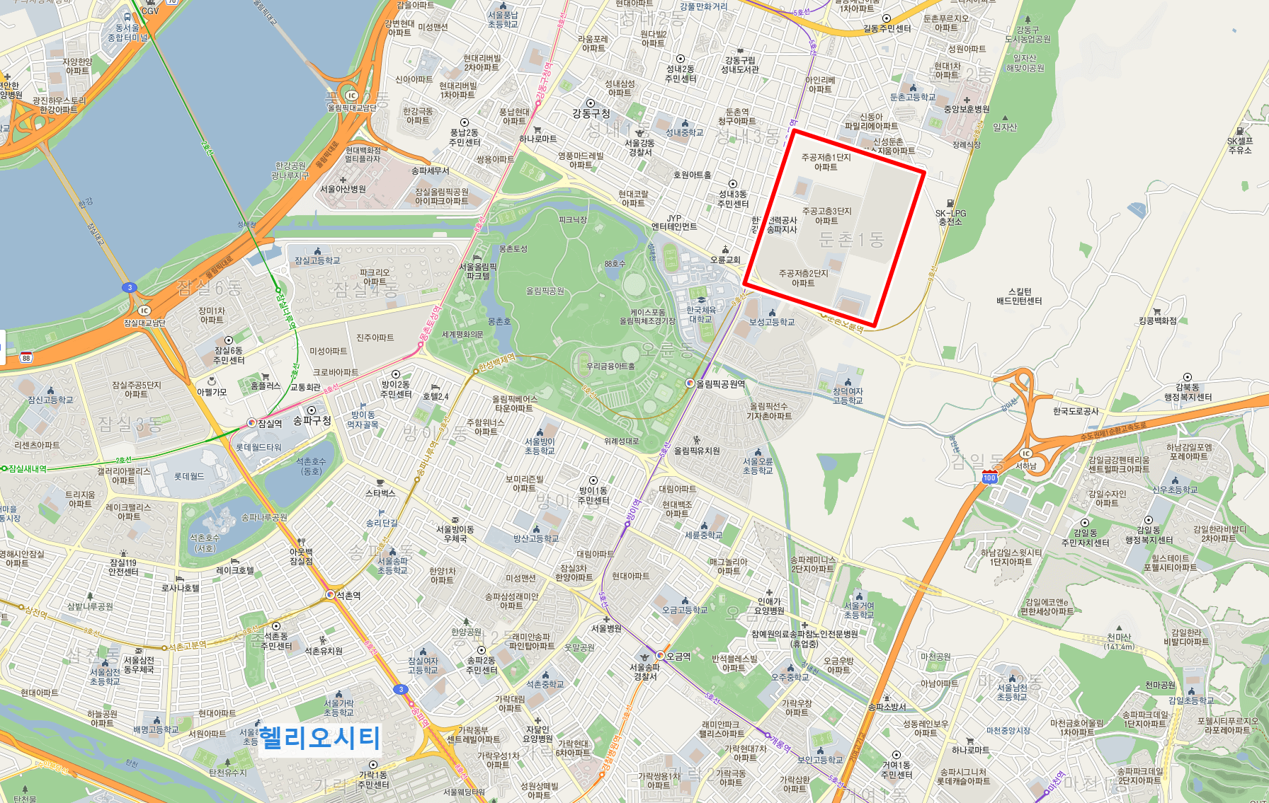 올림픽파크 포레온