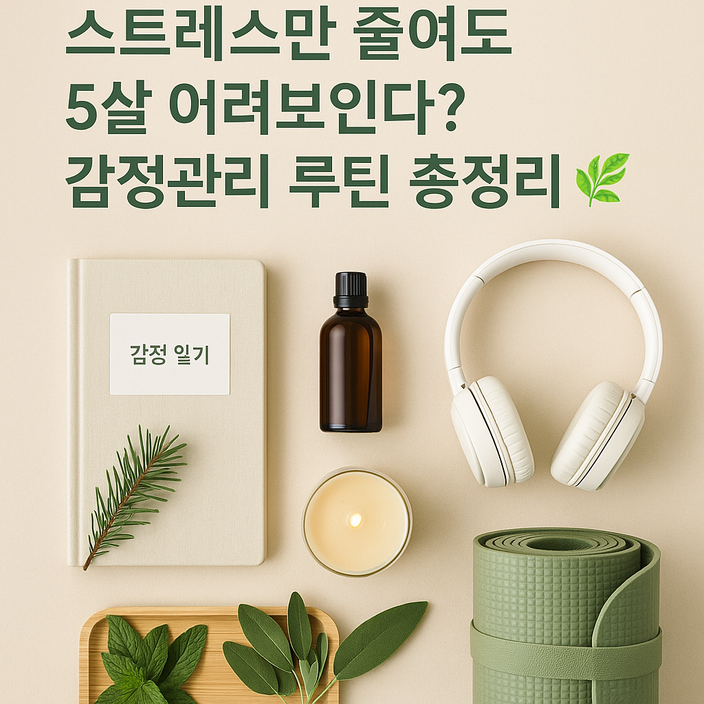 슬로우에이징-감정관리