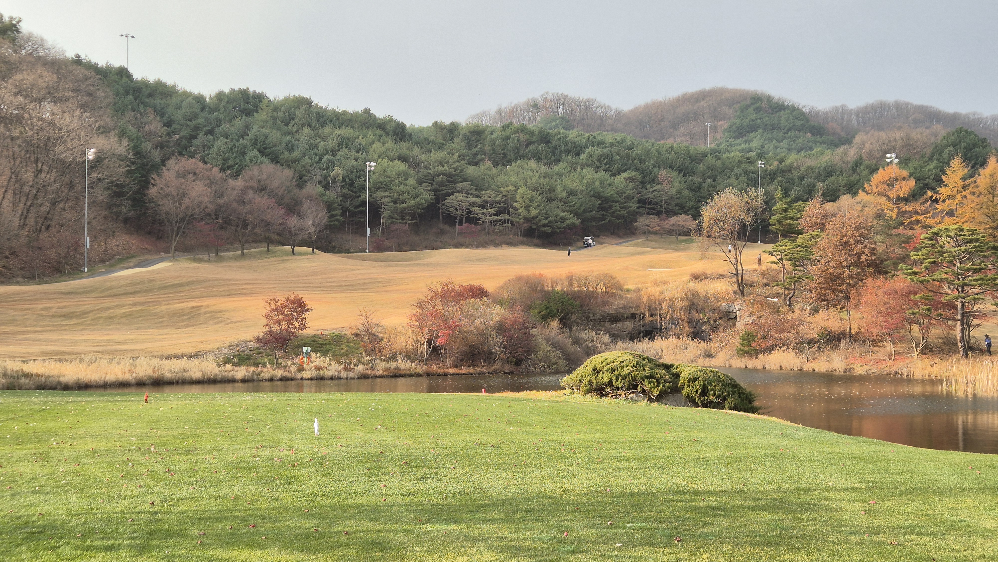 몽베르cc 가을-겨울 코스 사진 및 공략 정보
