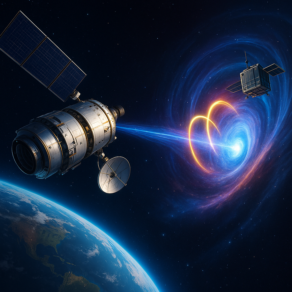 우주선 통신 딜레이 해결을 위한 양자 통신 시험