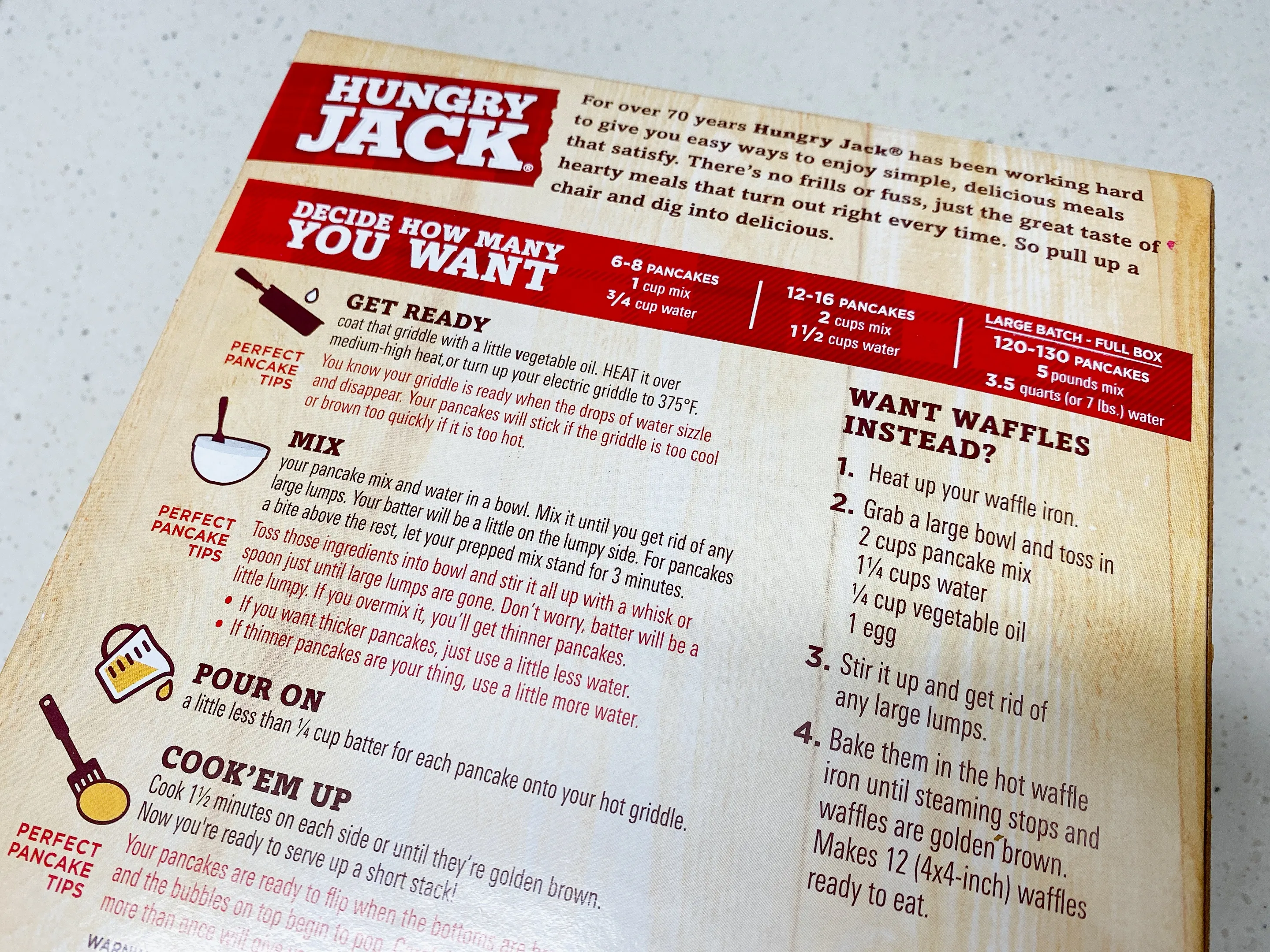 헝그리잭팬케이크