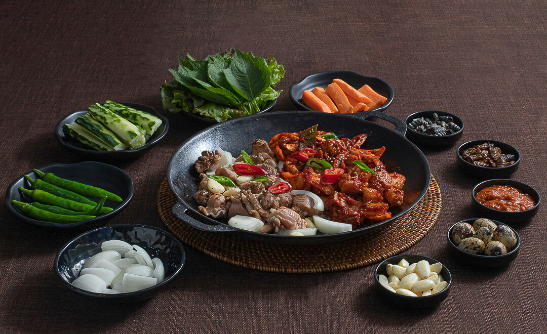 곰장어 소금구이 양념구이