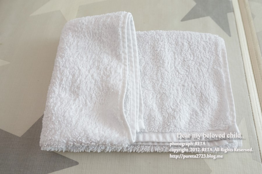 호텔 수건 접는 법2