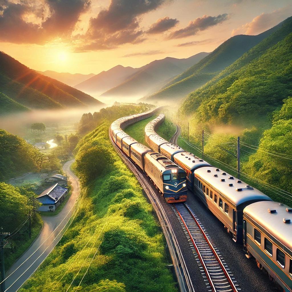 원지 기차여행 비용