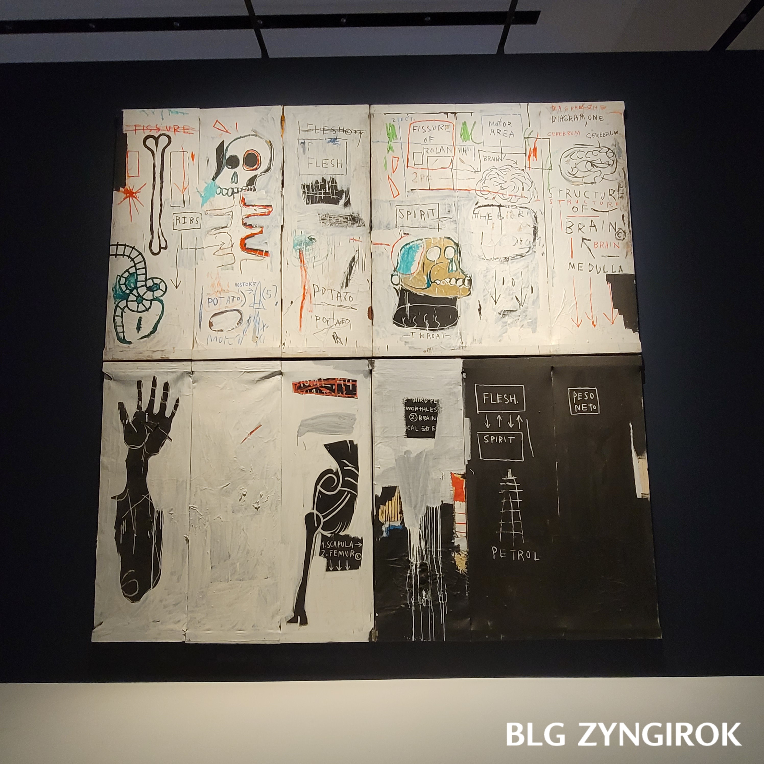 장미셀 바스키아 - 과거와 미래를 잇는 상징적 기호들