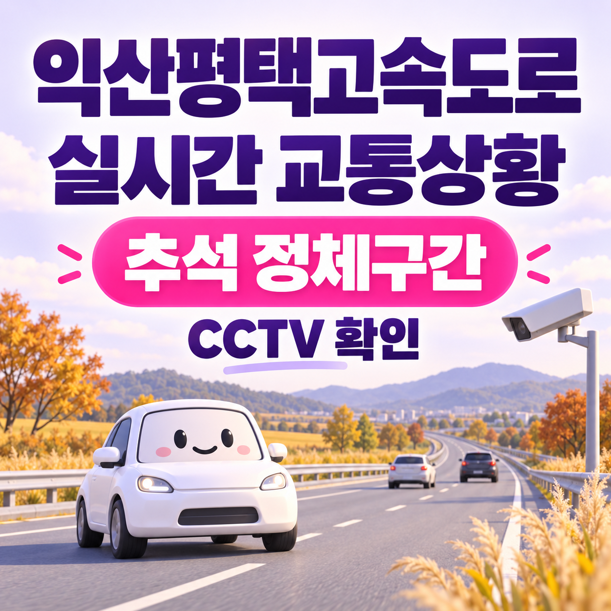 익산평택고속도로 교통상황 실시간｜CCTV&middot;평택&middot;부여 정체구간&middot;서부내륙고속도로 확인
