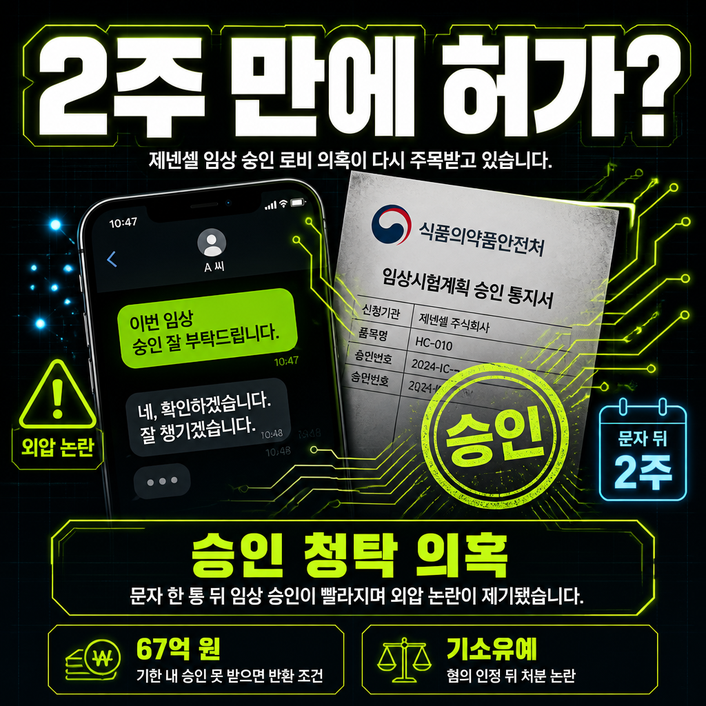 2주 만에 허가?