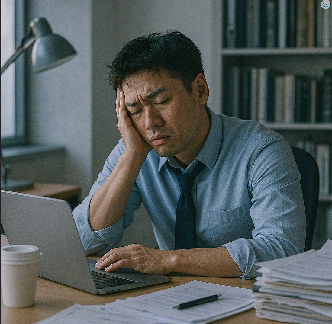 현대인의 만성피로 원인 관련 사진
