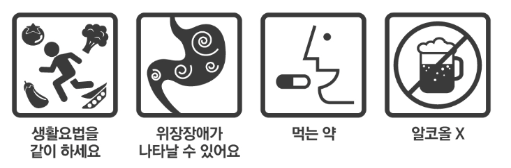 당뇨약 트라젠타듀오정의 복약정보 (주의사항) 인포그래픽