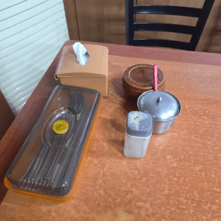 이조순대국 테이블 구성