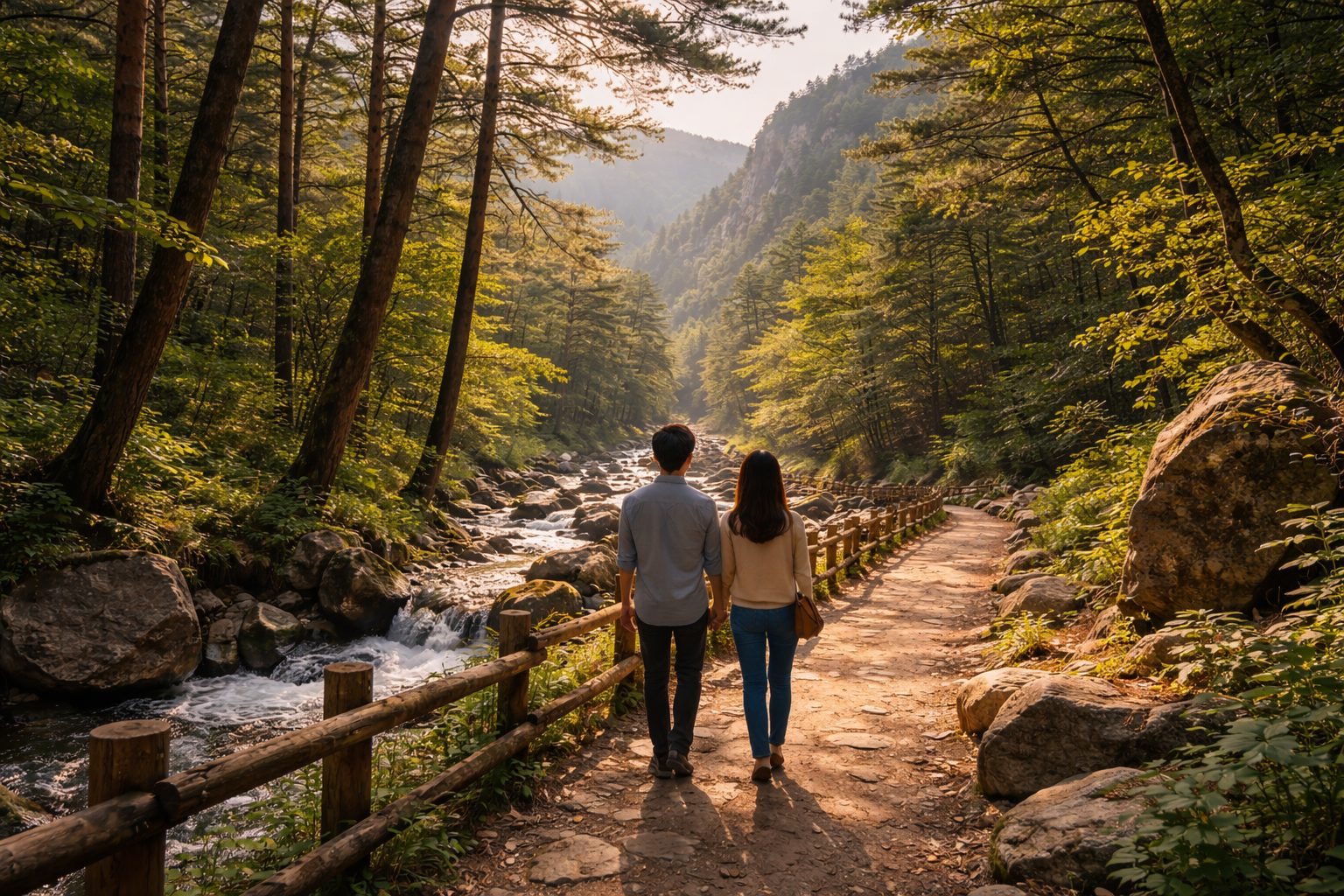 국립공원의 숲길은 &lsquo;안전하게, 오래 머무는&rsquo; 여행의 시작입니다.