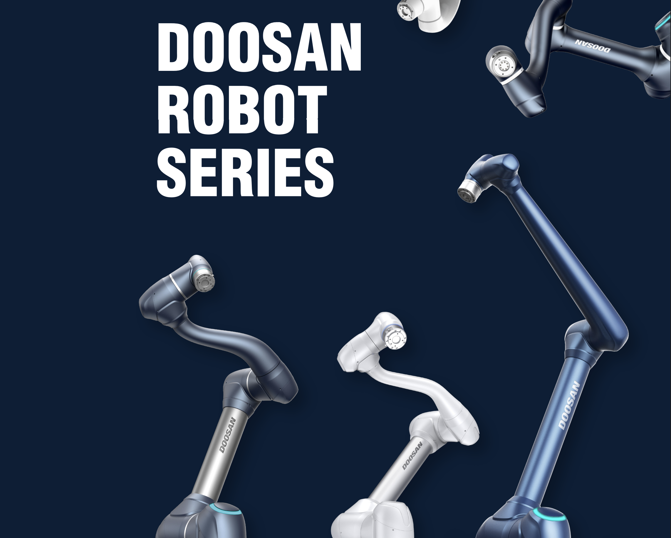 협동로봇 중심의 두산 로보틱스 로봇 시리즈 ❘ https://www.doosanrobotics.com
