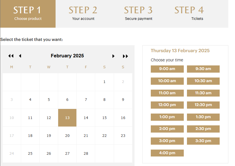 날짜/시간 선택