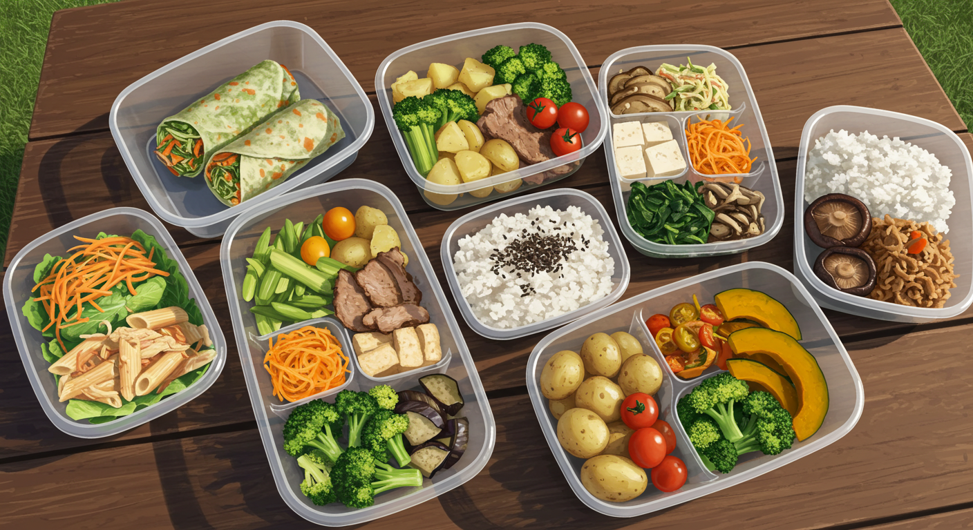 초간단 도시락 레시피