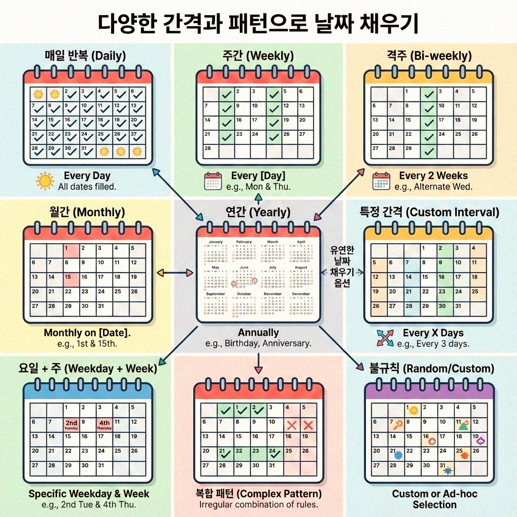 엑셀 날짜 자동 채우기 이렇게 쉽게 한다고요