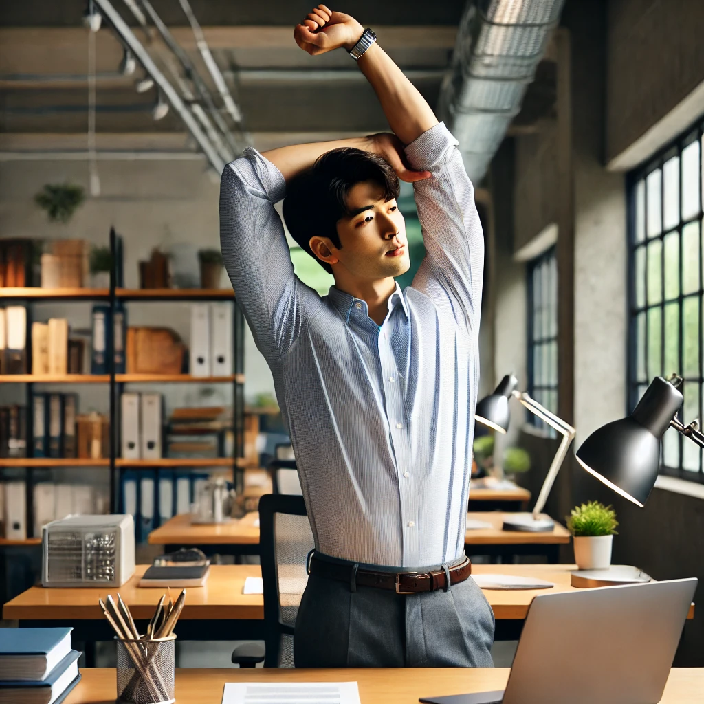 직장인을 위한 고혈압에 좋은 운동 스트레칭