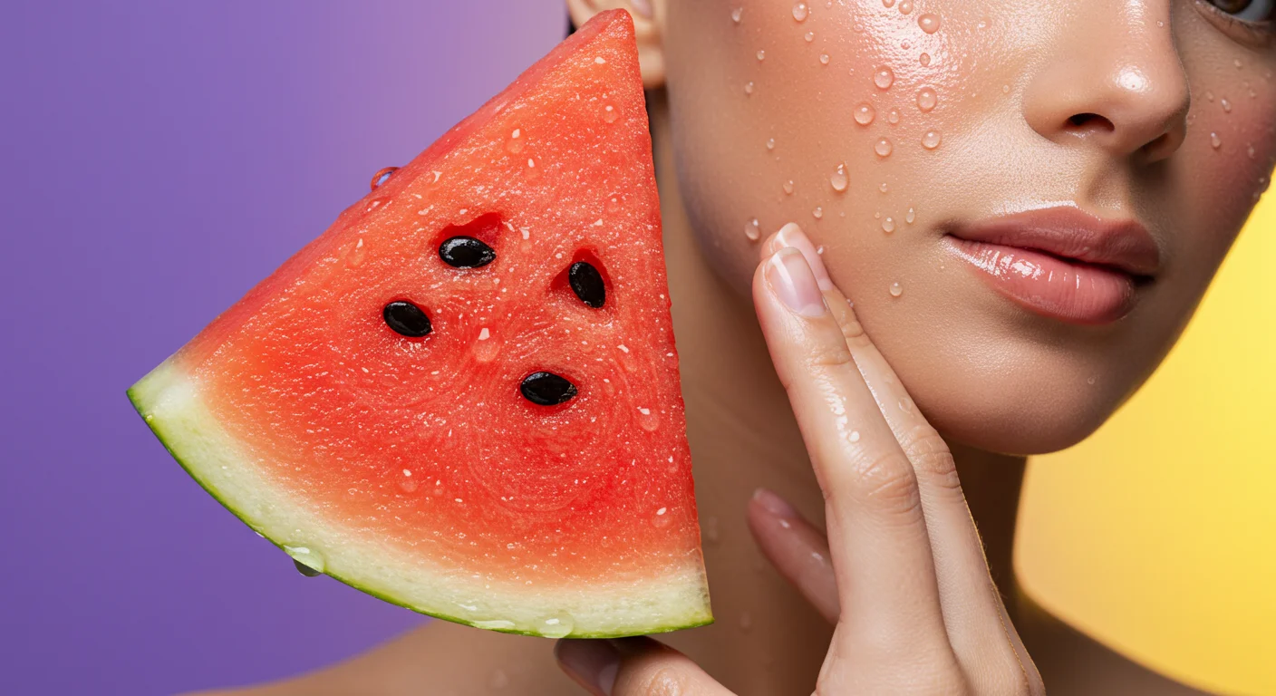 피부에 수분을 가득! 💦 수박의 촉촉함