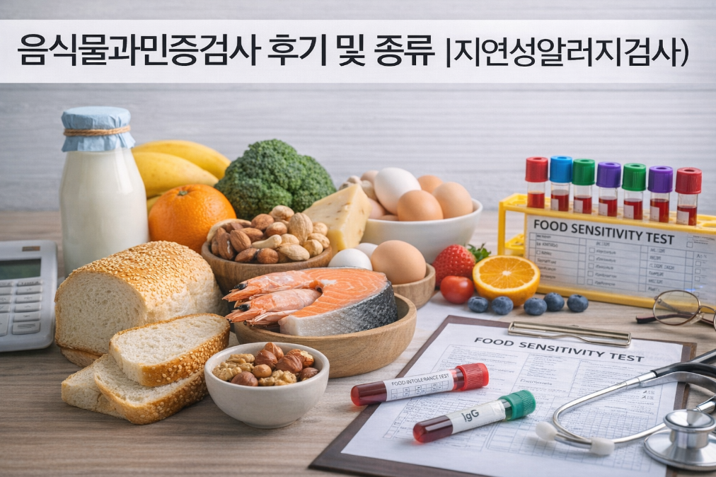 음식물과민증검사 종류 및 병원, 후기 총정리