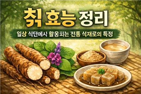 칡 효능