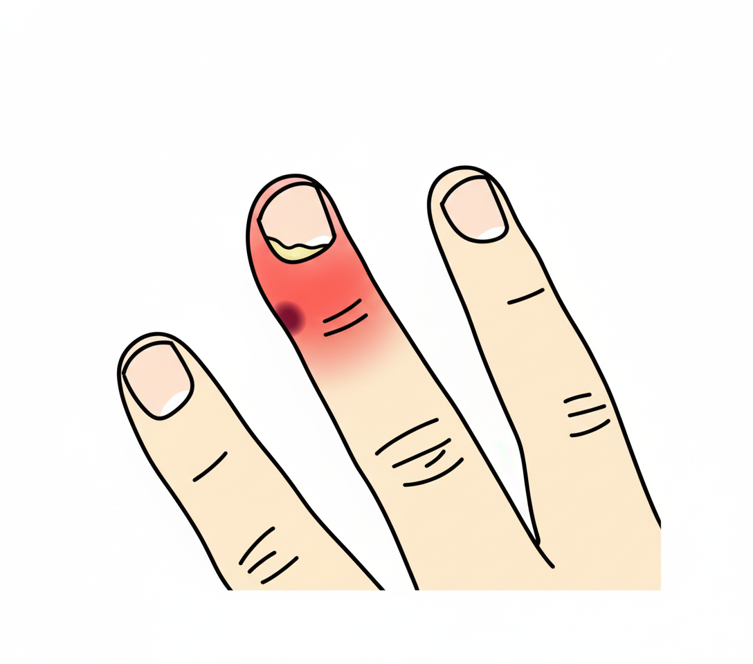 손톱 거스러미의 진짜 원인: 단순 각질이 아닌 2차 감염의 시작점