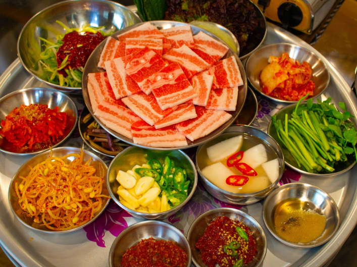 하남냉삼 한상