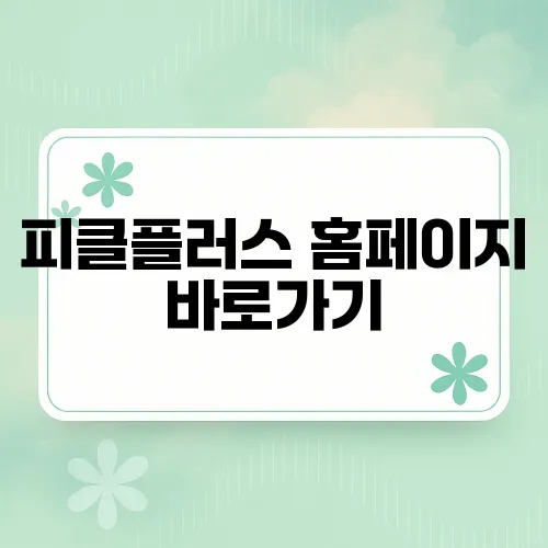 피클플러스 홈페이지 바로가기