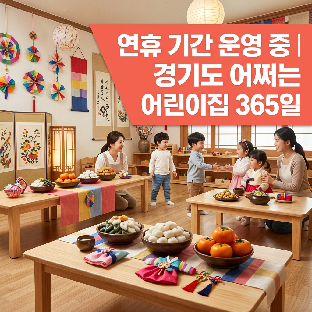 2026 언제나어린이집 명절 연휴 운영 입소 가능 안내