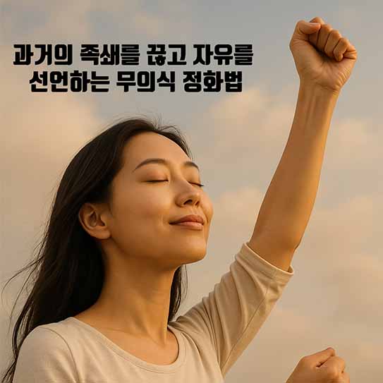 과거의 족쇄를 끊고 자유를 선언하는 무의식 정화법(죄책감 탈출)