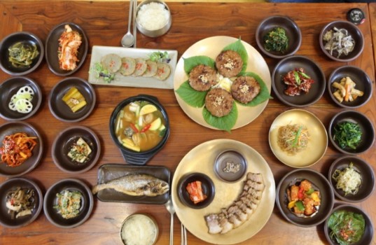 한옥의 품격-전주 한옥마을 수랏상