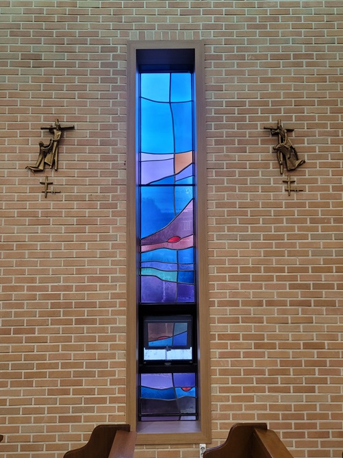 군산 소룡동성당 스테인드글라스, 십자가의 길