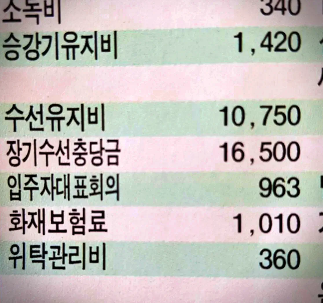 아파트-관리비
