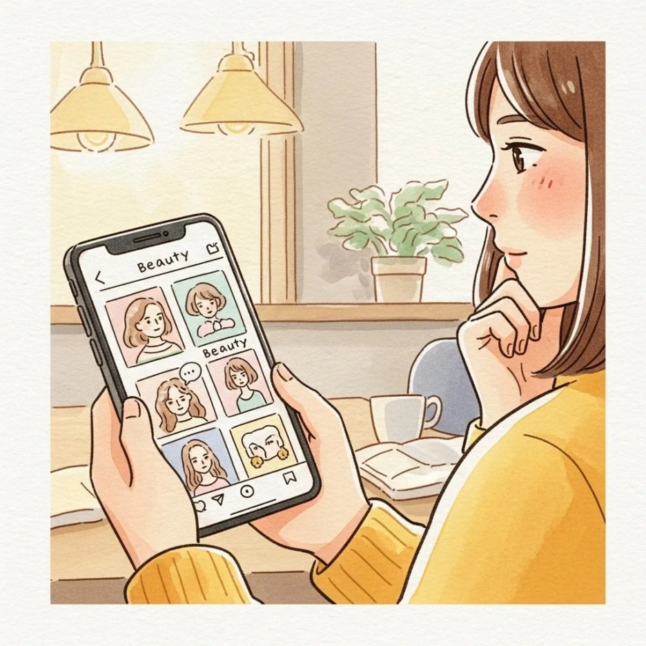 소셜 미디어 속 스타일 탐색
