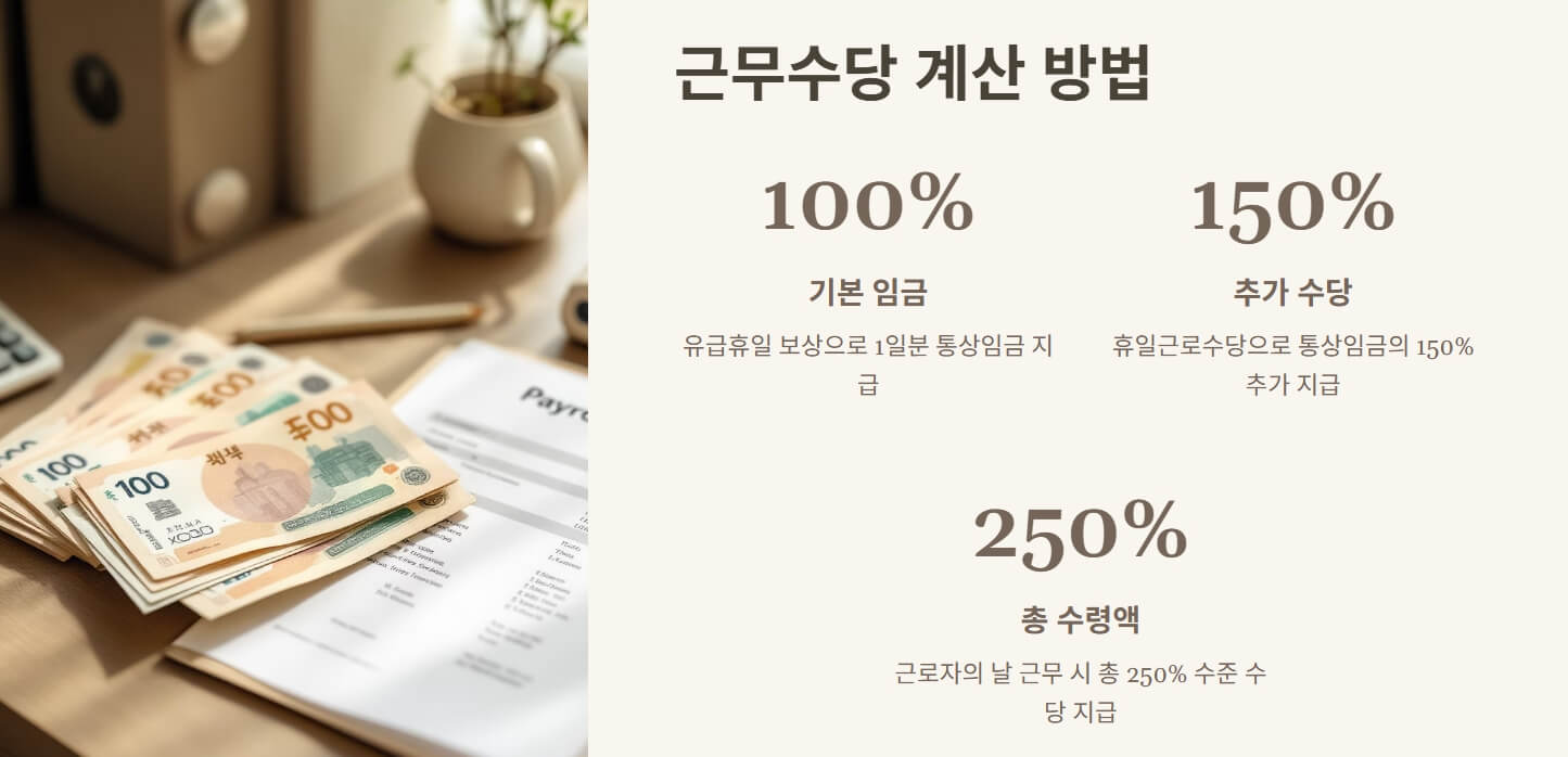 근로자의날 근무수당