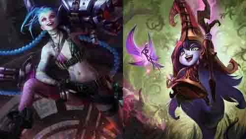 징크스와 룰루 이미지