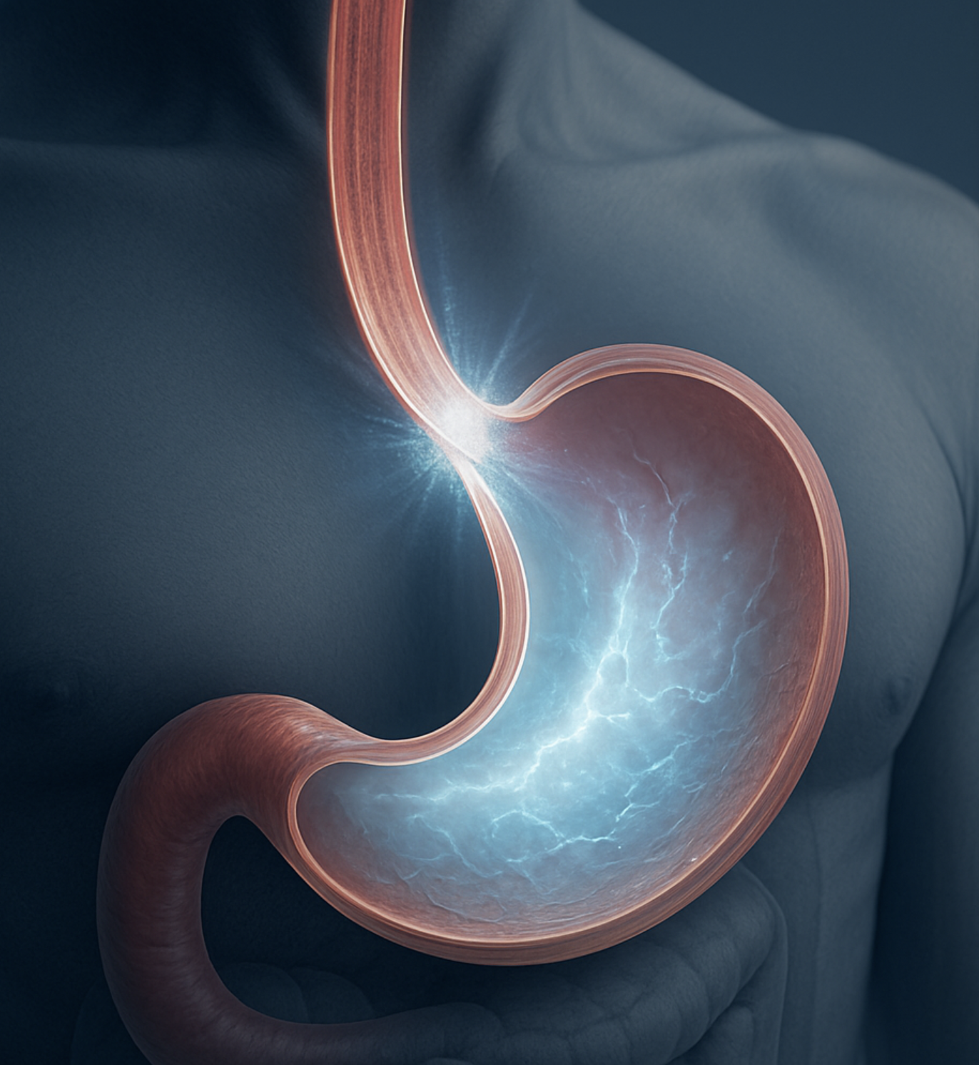 속이 타들어가며 올라오는 통증