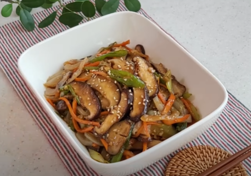 버섯볶음 황금레시피