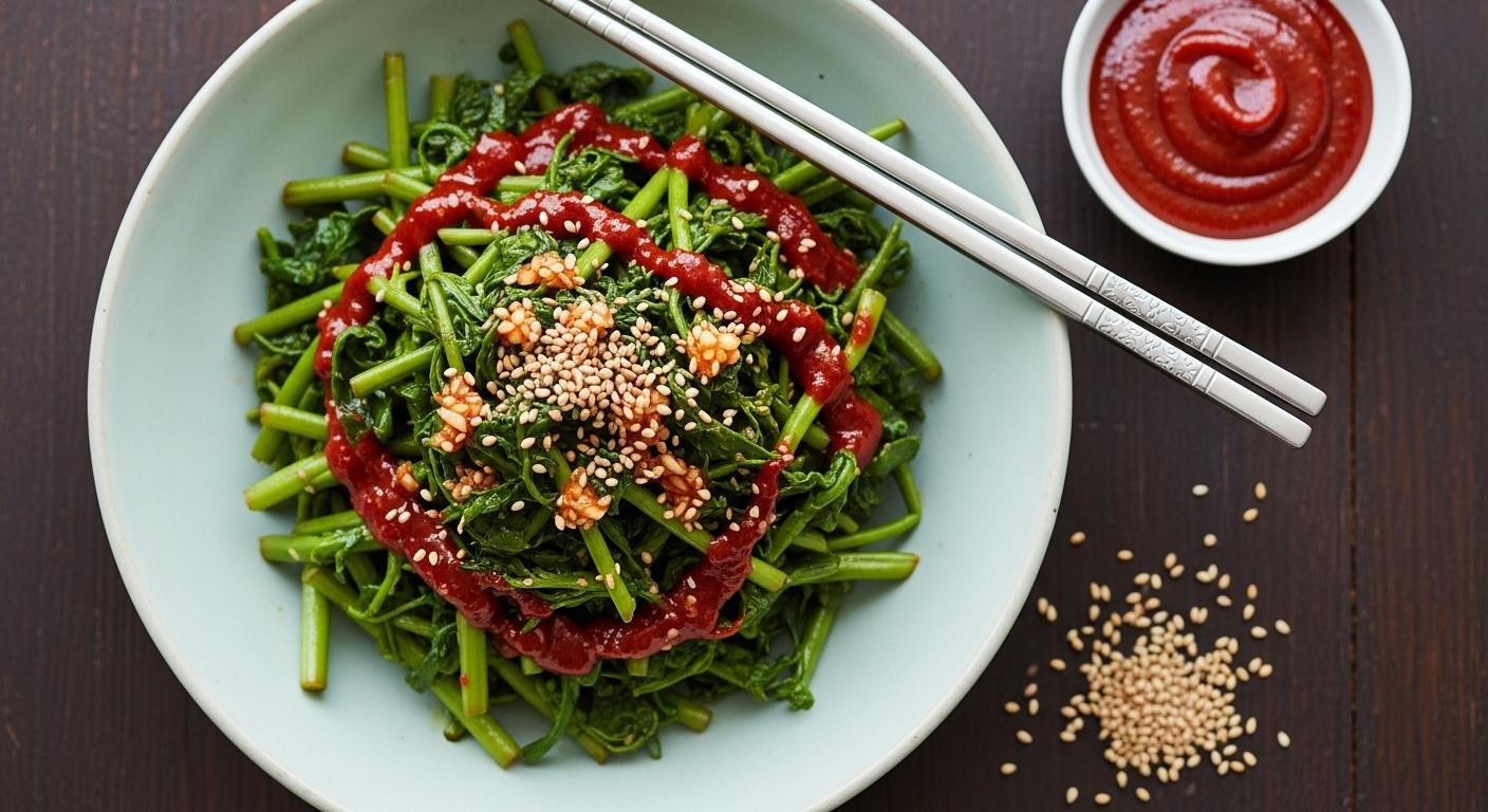 고추장 참나물 무침 만드는 법