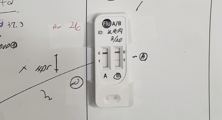 은지-B형독감-확정된-진단키트-이미지