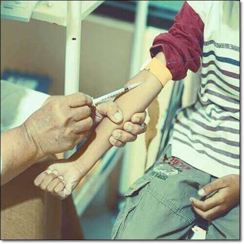 면역력 저하 남성 피검사