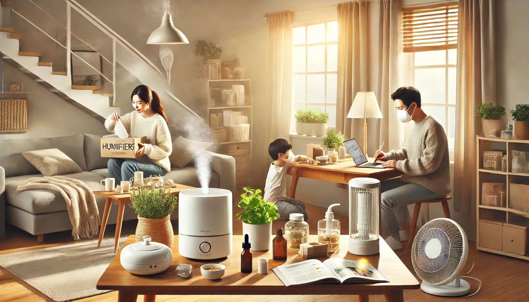 공기청정기와 환기의 역할