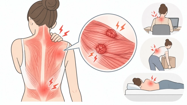 등 통증이 의심되는 병