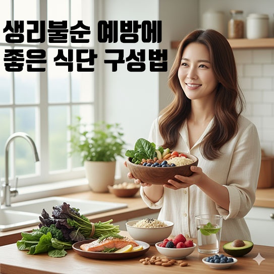 생리불순 예방에 좋은 식단 구성법