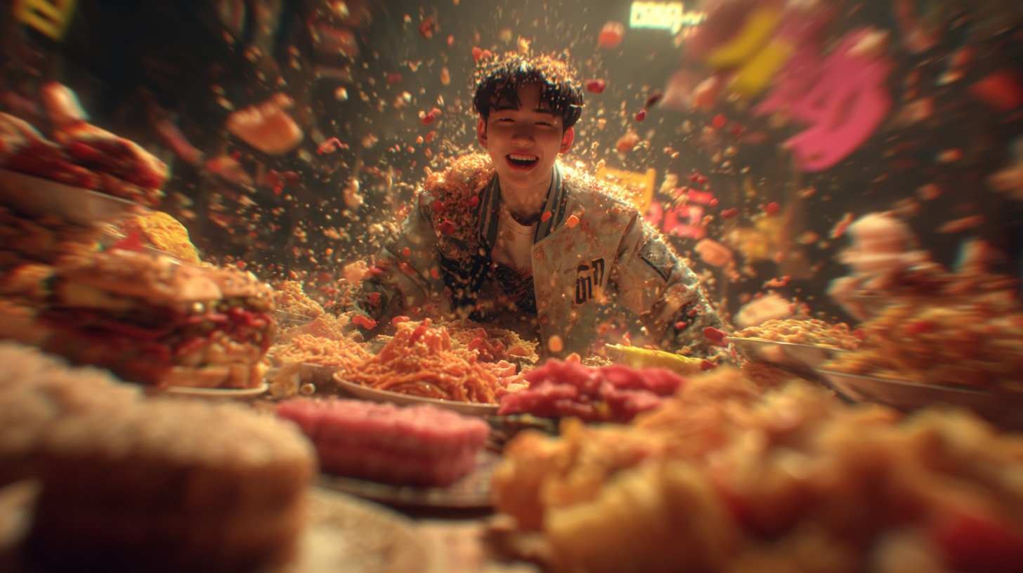 유튜버 벤쯔 상징 사진